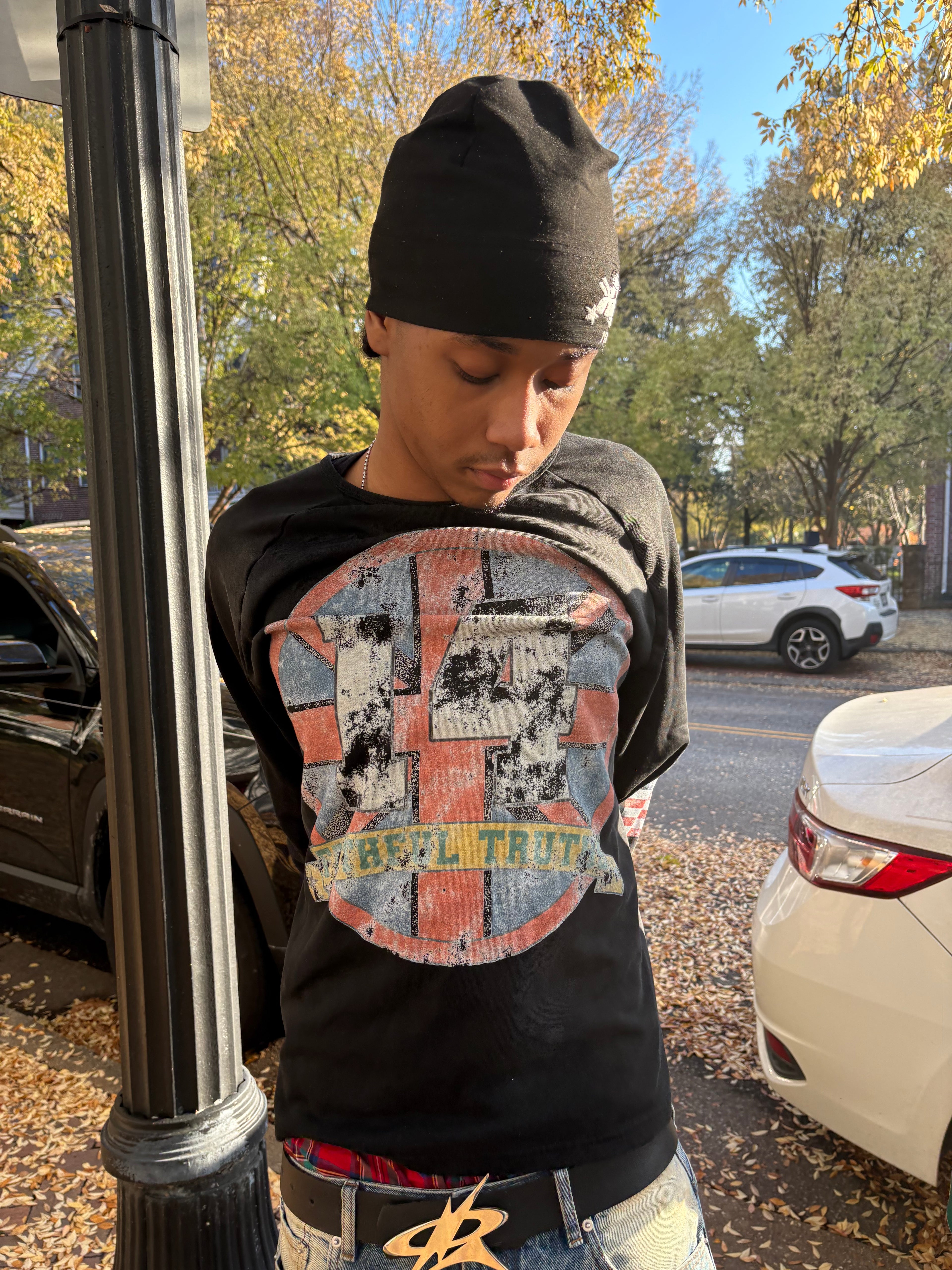 Trooper longsleeve tee "Black"