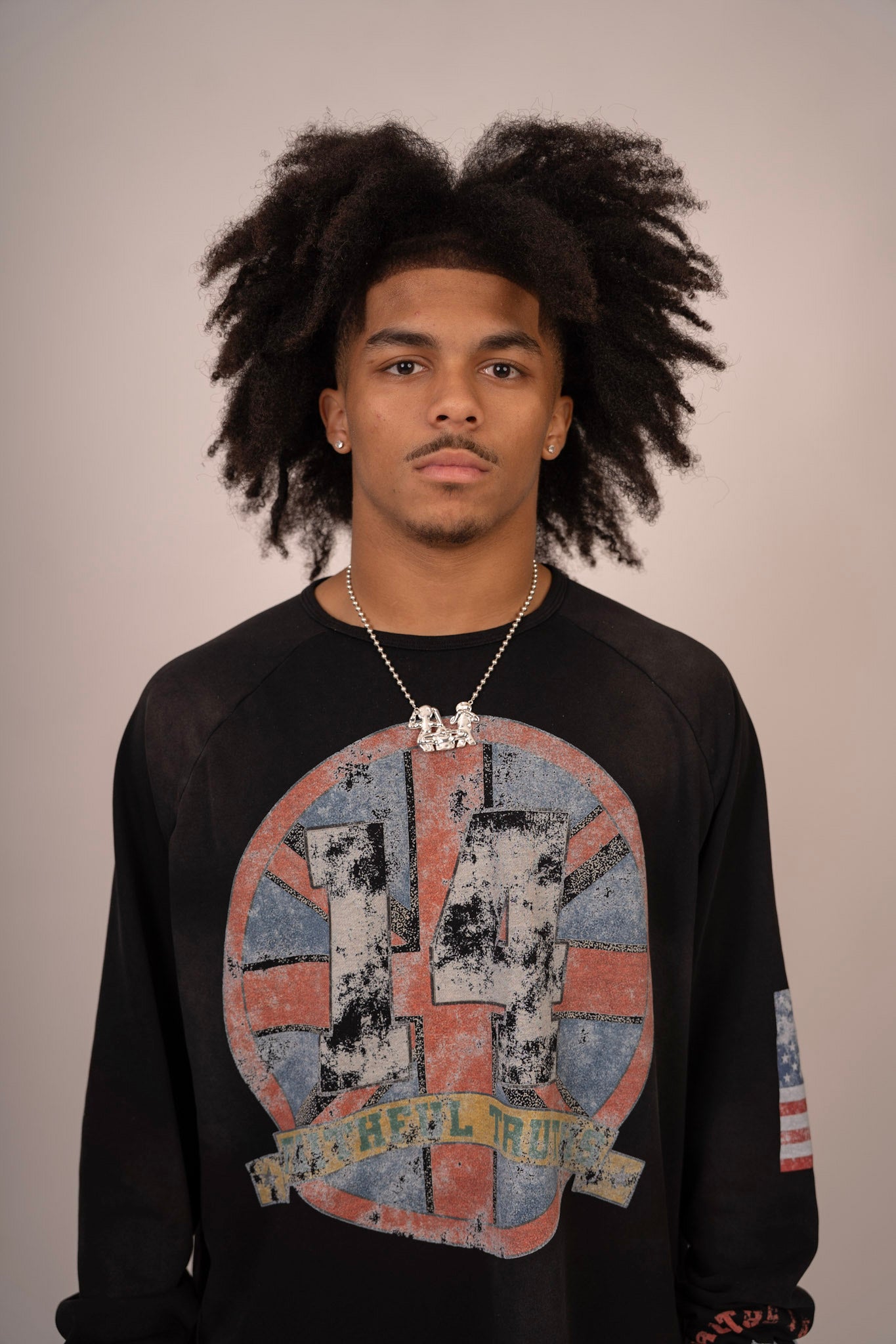 Trooper longsleeve tee "Black"