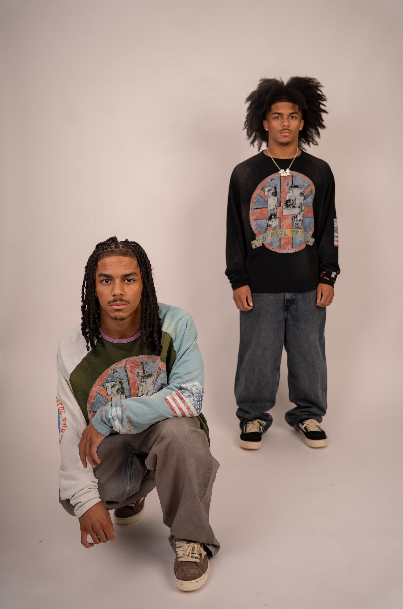 Trooper longsleeve tee "Black"