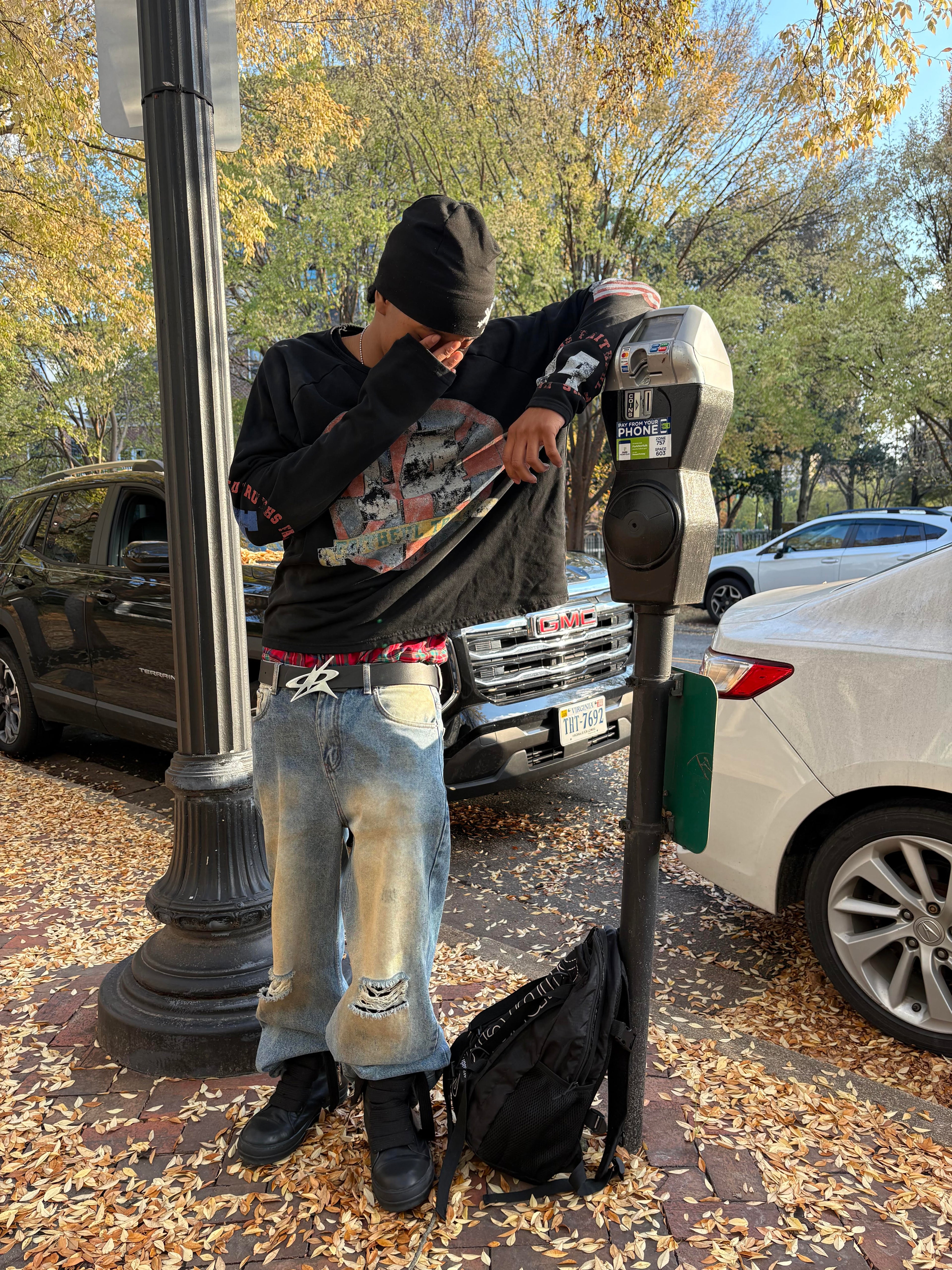 Trooper longsleeve tee "Black"
